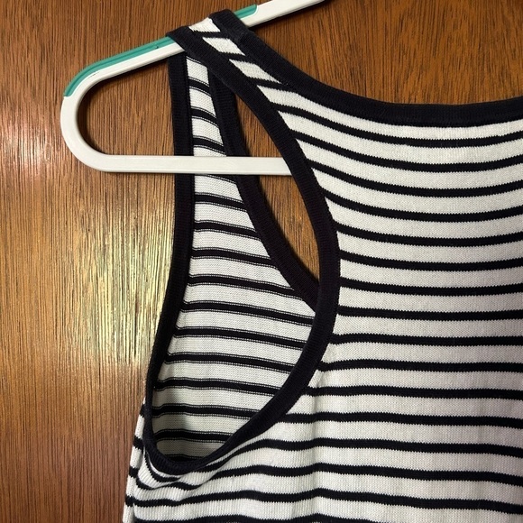 Lilly Pulitzer Navy and White Striped Mini Dress - Picture 11 of 12